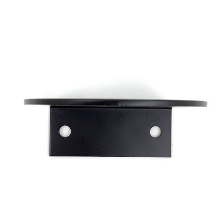 Truck-Lite Bracket Mount, 2-1/2 In Diameter Lights, Used In Round Shape Lights, Black Steel, 2 Screw 10729-3